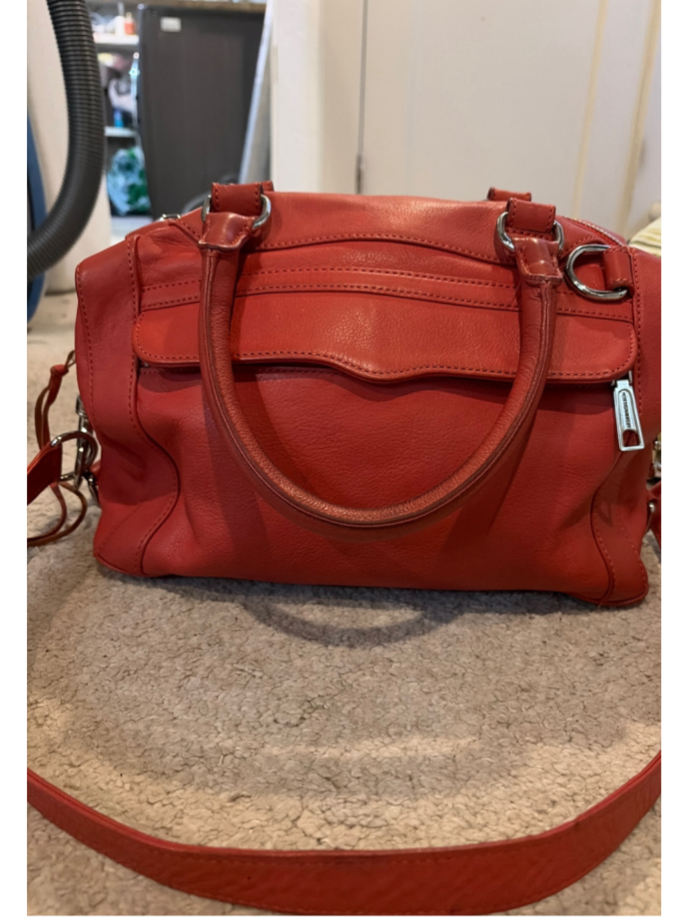 Rebecca Minkoff MAB Satchel Bag Terracotta